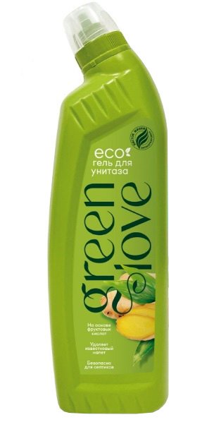 GREEN LOVE гель для чистки унитазов, 750 г