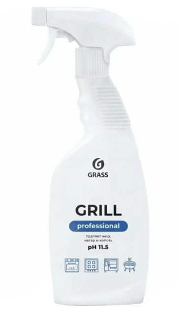 Грасс Grill  Professional Средство для удаления жира и нагара, триггер, 600 мл