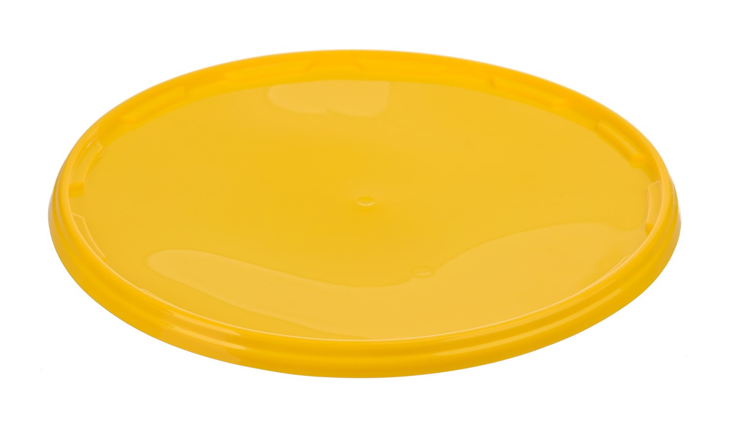 Крышка к ведру изготовлена из полипропилена желтого цвета. Имеет диаметр 290 мм. Оснащена внутренним контурным замком. Обеспечивает герметизацию, надежно удерживается на пищевом ведре, защищает наполнение от пыли, грязи, влаги и других внешних воздействий. Подходит к ведру арт. 17-1719. В упаковке 25 штук.