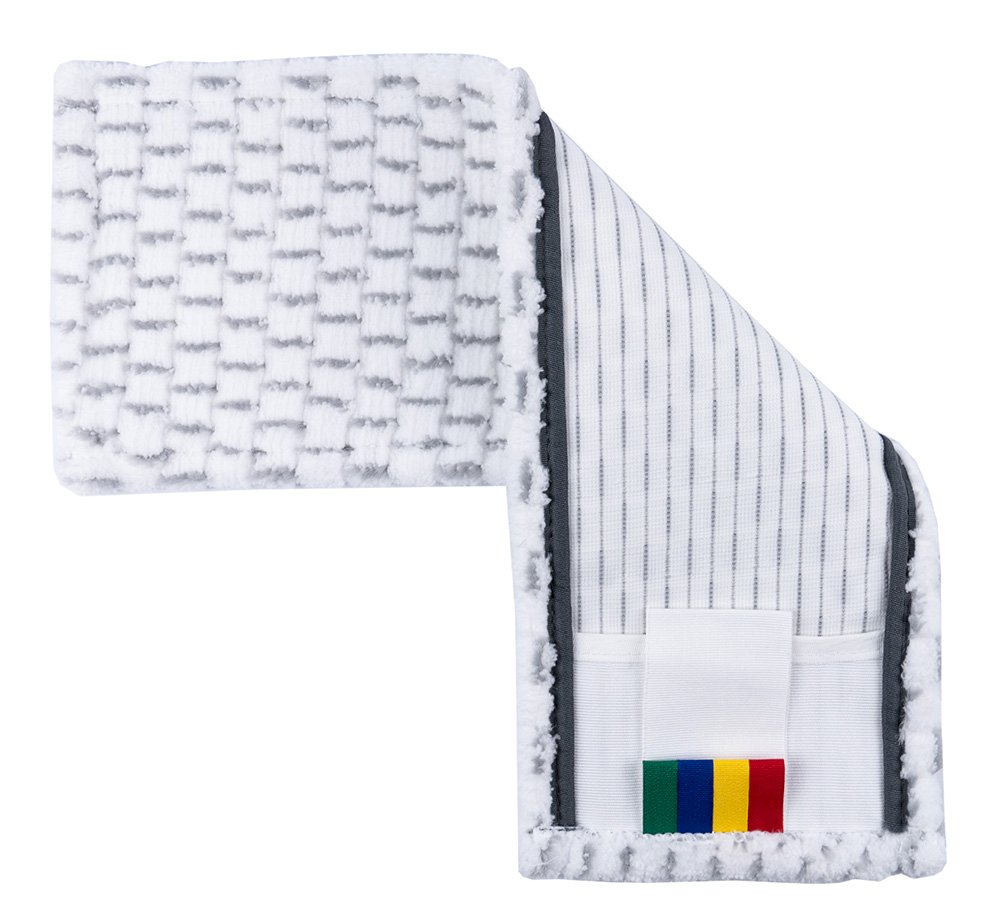 МОП плоский текстильный Optiline с плотной шубкой предназначен для ежедневной уборки различных поверхностей. Выполнен из высококачественной микрофибры, оснащен сеткой абразивных вставок, эффективно удаляет пыль, оттирает и моет различные загрязнения, не оставляет царапин и разводов. Волокна микрофибры обеспечивают глубокое проникновение в микропоры поверхности и качественную очистку. Антистатические свойства материала препятствуют повторному оседанию пыли на очищенную поверхность. Плоская конструкция МОПа позволяет легко проникать в труднодоступные места и между предметами. Размер 50х13 см подходит для уборки больших площадей и локальных загрязнений. Универсальное крепление типа "карман/ушки" обеспечивает надежную фиксацию МОПа на держателе, исключает соскальзывание во время работы. Цветовая кодировка позволяет разделить зоны уборки, исключает возможность перекрестного загрязнения. МОП сохраняет свои рабочие характеристики после многочисленных стирок, быстро сохнет, не деформируется, устойчив к воздействию моющих средств.

Область применения: офисные и административные здания, медицинские и образовательные учреждения, предприятия общественного питания, гостиницы, торговые центры, жилые помещения.