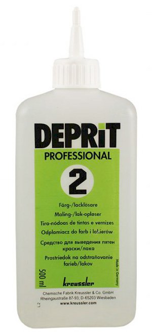 Deprit 2 Пятновыводитель от пятен краски, лака и жира 0,5 кг