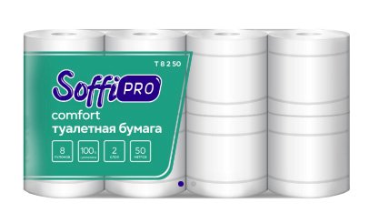 Туалетная бумага SoffiPro Комфорт изготовлена из качественной целлюлозы белого цвета. Двухслойная структура делает бумагу мягкой, приятной на ощупь и одновременно прочной, устойчивой к разрывам при использовании. Перфорация обеспечивает удобный и экономичный отрыв листов нужной длины без лишних усилий. Втулка диаметром 46 мм подходит для стандартных держателей туалетной бумаги. Рулон имеет длину намотки 50 метров, гарантирует долгий срок службы и экономичный расход. Продукция предназначена для повседневного использования и соответствует высоким стандартам качества и гигиены. Широко применяется в домашних условиях, офисах, гостиницах, ресторанах и других общественных местах. Обеспечивает оптимальное соотношение качества, комфорта и экономичности.


