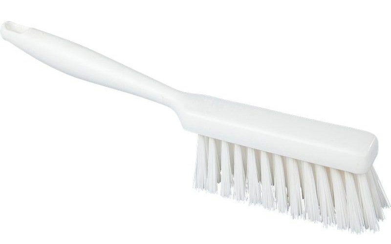 Щетка-сметка ручная профессиональная FBK полужесткая, белая