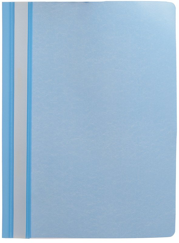 Папка-скоросшиватель Workmate выполнена из пластика толщиной 180 мкм голубого цвета с прозрачным верхним листом. Предназначена для хранения документов формата А4. На лицевой стороне имеется карман с бумажной полосой белого цвета, на которой возможно нанести маркировку или указать содержание папки. Вместимость папки до 100 листов стандартной плотности. В упаковке 10 штук.
