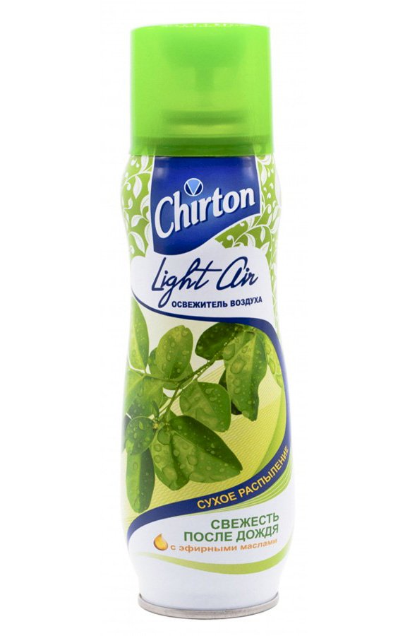 Освежитель воздуха Чиртон Лайт Эйр Свежесть после дождя 300 мл, сухое распыление